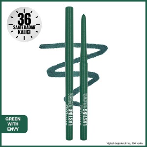 Maybelline New York Lasting Drama Automatic Liner Göz Kalemi - Green With Envy - 3