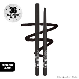 Maybelline New York Lasting Drama Automatic Liner Göz Kalemi - Midnight Black - 2