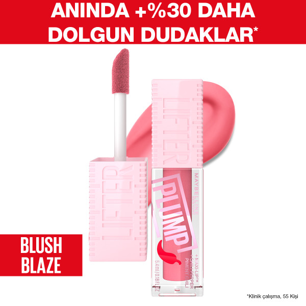 Maybelline New York Lifter Plump Dudak Parlatıcısı 001 Blush Blaze - 2