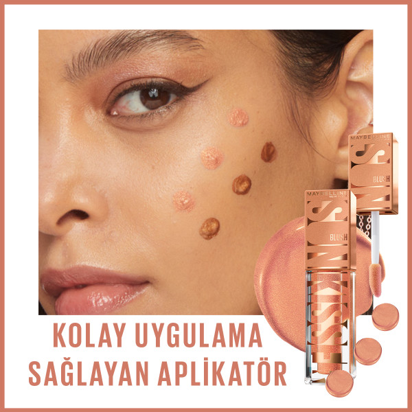 Maybelline New York Sunkisser Likit Allık 01 Downtown Rush - 5