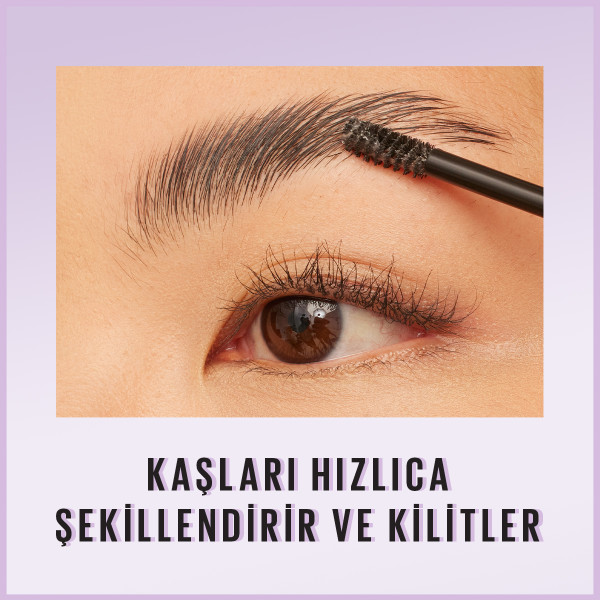 Maybelline New York Super Lock Brow Glue Kaş Sabitleyici Maskara - 3