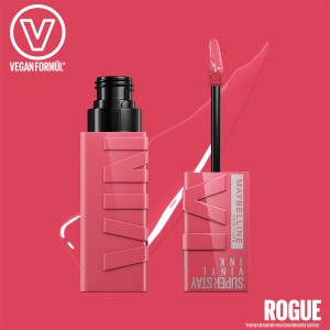 Maybelline New York Super Stay Vinyl Ink Uzun Süre Kalıcı Likit Parlak Ruj 145 Rogue - 3
