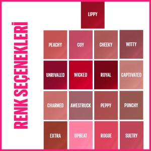Maybelline New York Super Stay Vinyl Ink Uzun Süre Kalıcı Likit Parlak Ruj 145 Rogue - 6