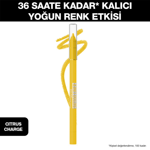 Maybelline New York Tattoo Liner Jel Göz Kalemi Citrus Charge - 3