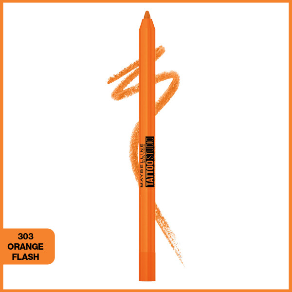 Maybelline New York Tattoo Liner Jel Göz Kalemi Orange Flash - 3