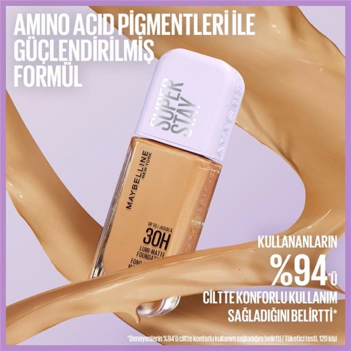 Maybelline Super Stay Lumi Matte Foundation 96 - 4
