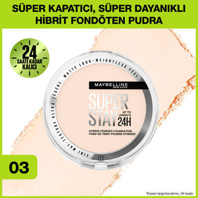 Maybelline Superstay 24H Hybrid Powder Foundation 03 - 2