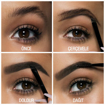 Maybelline Tattoo Brow Kaş Pomadı 03 Medium Brown - 6