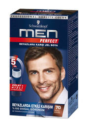 Palette - Men Perfect Beyazlara Karşı Jel Boya 70 Koyu Kahve