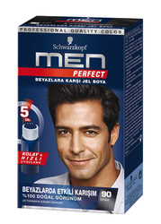 Palette - Men Perfect Beyazlara Karşı Jel Boya 90 Siyah