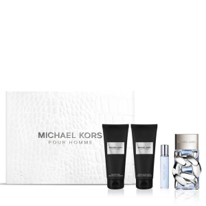 Michael Kors Pour Homme Erkek Parfüm Edp 100 Ml+Body Lotion 100 Ml+Shower Gel 100 Ml+Edp 10 Ml Set - Michael Kors