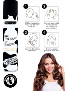 Morfose Milk Therapy Kuru Şampuan 200 Ml - 3