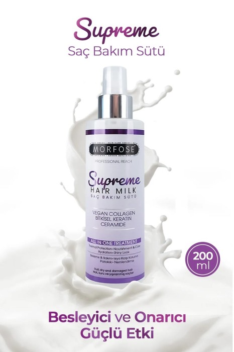 Morfose Supreme Saç Sütü 200 Ml - 2