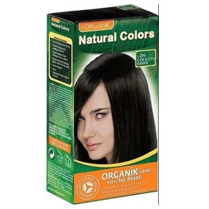 Natural Colors Organik Saç Boyası 2N Çok Koyu Kahve 