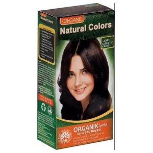 Natural Colors Organik Saç Boyası 4MC Kışkırtıcı Kahve 