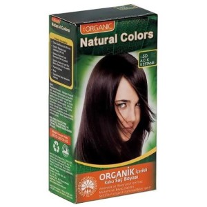 Natural Colors Organik Saç Boyası 5D Açık Kestane 
