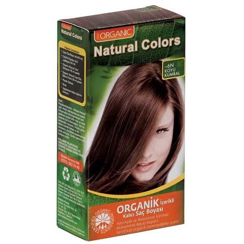Natural Colors Organik Saç Boyası 6N Koyu Kumral - 1