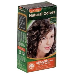 Natural Colors Organik Saç Boyası 7C Orta Küllü Kumral 
