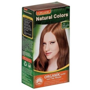 Natural Colors Organik Saç Boyası 7D Orta Altın Kumral 