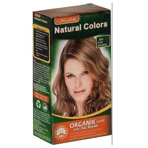 Natural Colors Organik Saç Boyası 8N Açık Kumral 