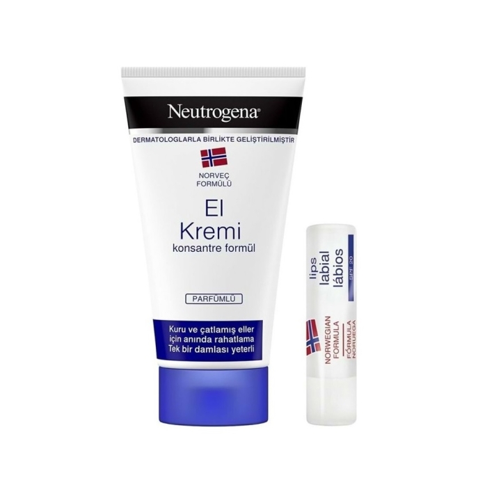 Neutrogena El Kremi 75 Ml + Dudak Nemlendiricisi Set - 2
