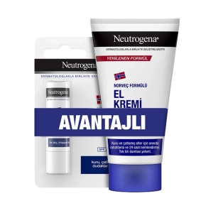 Neutrogena El Kremi 75 Ml + Dudak Nemlendiricisi Set - Neutrogena