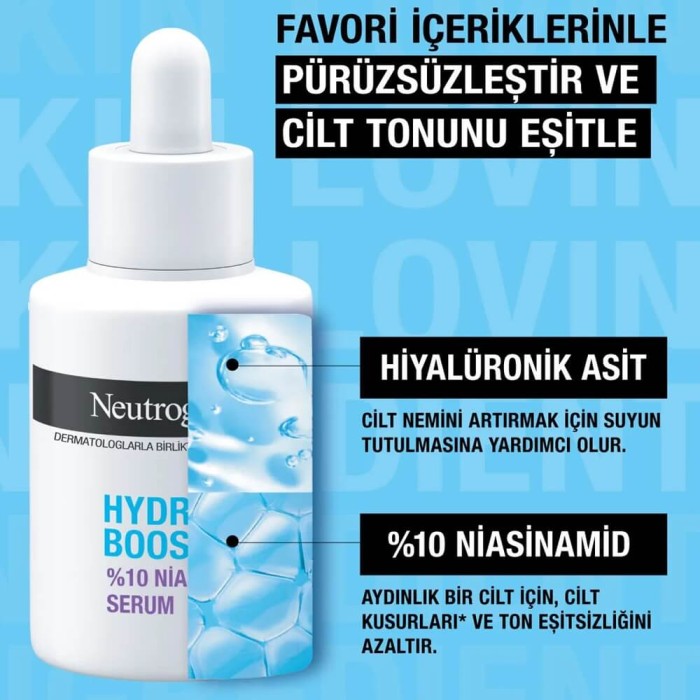 Neutrogena Hydro Boost Niacinamide Serum 30 Ml - 2