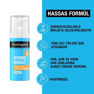 Neutrogena Hydro Boost SPF50 Sun Care Nemlendirici Krem 50 Ml - 2