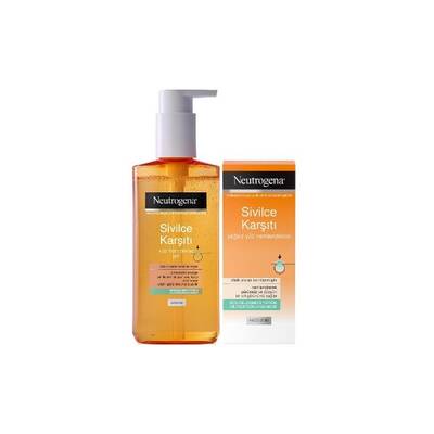 Neutrogena Sivilce Karşıtı Jel 150 Ml + Nemlendirici 50 Ml Set - 1