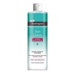 Neutrogena Skin Detox Üç Etkili Makyaj Temizleme Suyu 400 Ml - Neutrogena