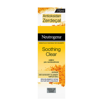 Neutrogena Soothing Clear Yağsız Nemlendirici Zerdeçal 75 Ml - 1