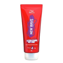 Wellaflex - New Wave Extra Strong Wet Look Saç Şekillendirici Jel 200 Ml