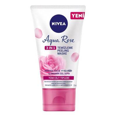 Nivea Aqua Rose 3in 1 Peeling 150 Ml - 1