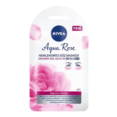 Nivea Aqua Rose Nemlendirici Göz Maske - 1