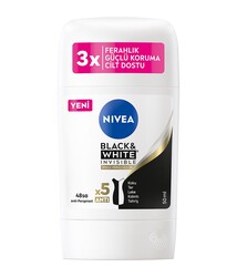 Nivea - Nivea Black&White Silk Smooth Deo Stick 50 Ml