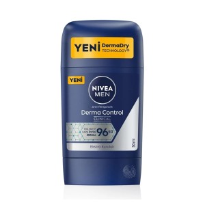 Nivea Derma Control Clinical Erkek Deodorant Stick 50 Ml - Nivea