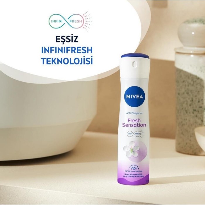 Nivea Fresh Sensation Deo Sprey 150 Ml - 3