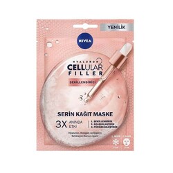 Nivea Hyaluron Cellular Filler Şekillendirici 10 Dakika Kağıt Maske - Nivea