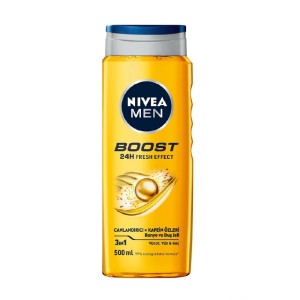 Nivea Men Boost Duş Jeli 500 Ml - Nivea