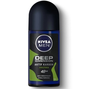 Nivea - Nivea Men Deep Dimension Amazonia Roll-On 50 Ml