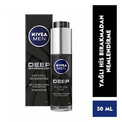 Nivea - Nivea Men Deep Dimension Mat Etkili Nemlendirici Krem 50 Ml