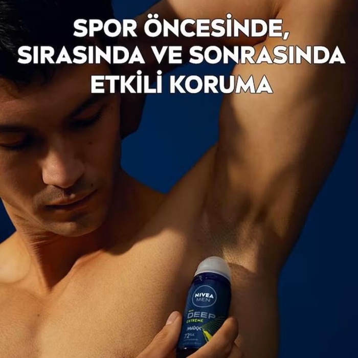 Nivea Men Erkek Roll-on Deodorant Deep Extreme 50 Ml - 3
