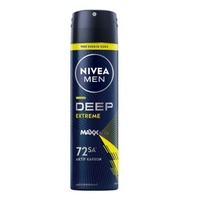 Nivea Men Erkek Sprey Deodorant Deep Extreme 150 Ml - 1