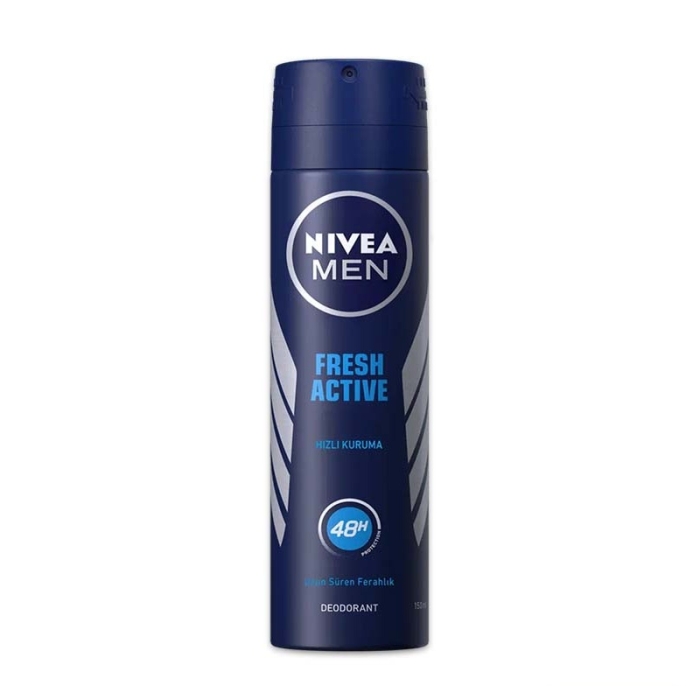 Nivea Men Fresh Active Deodorant Sprey 150 Ml - 1