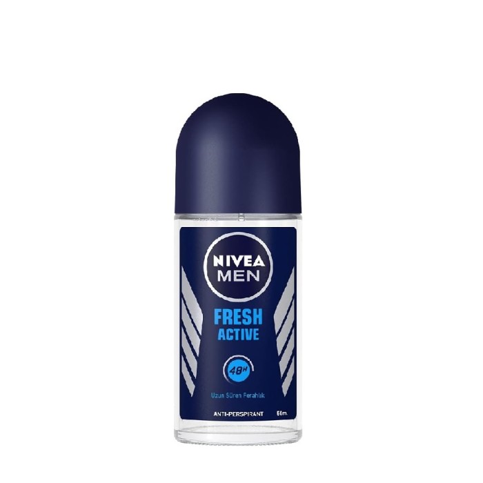 Nivea Men Fresh Active Roll-On 50 Ml - 1