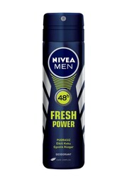 Nivea - Nivea Men Fresh Power Deodorant Sprey 150 Ml