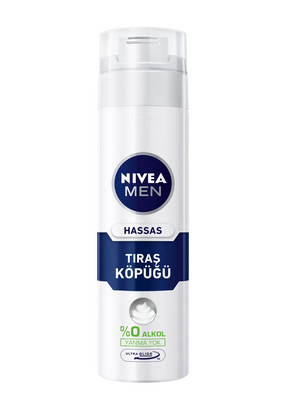 Nivea Men Hassas Ciltler İçin Tıraş Köpüğü 200 Ml - 1
