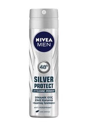 Nivea - Nivea Men Silver Protect Deodorant Sprey 150 Ml