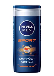 Nivea - Nivea Men Sport Saç&Vücut Şampuanı 500 Ml