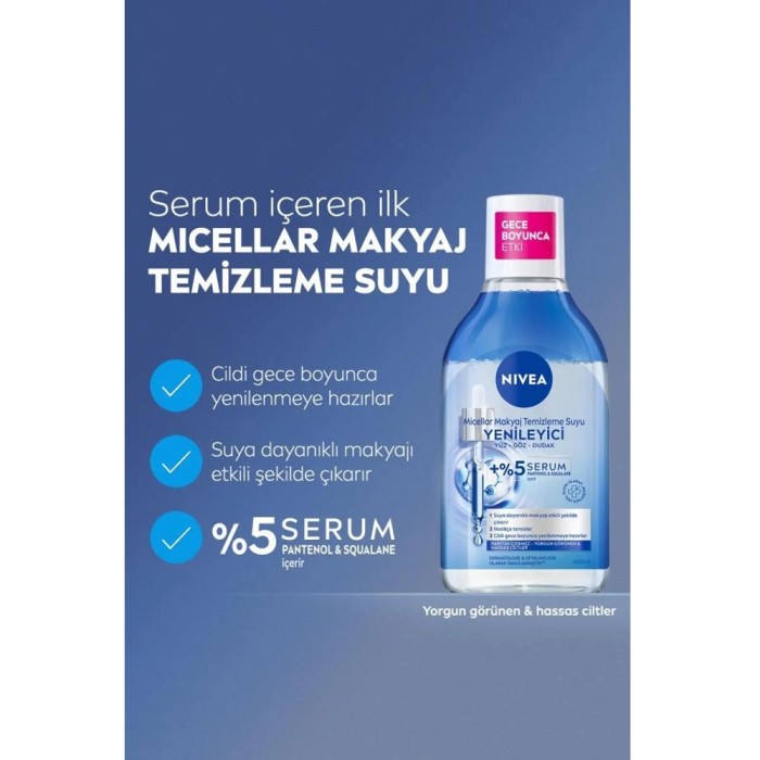 Nivea Micellar Regenerating Makyaj Temizleme Suyu 400 Ml - 4